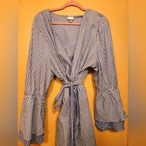 Andeawy | Plus-Sized Striped Dress